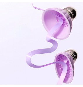 MizzZee - Breast Massage Vibrator Clitoris Stimulator (Chargeable - Purple)